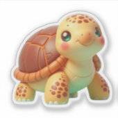 Sticker Lent mais en croissance (Devant)