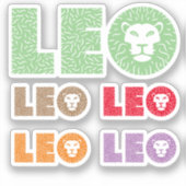 Sticker Leo (Recto)