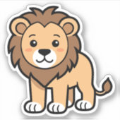 Sticker Leo le lion (Devant)