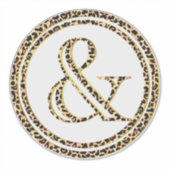 Sticker Leopard & (Devant)