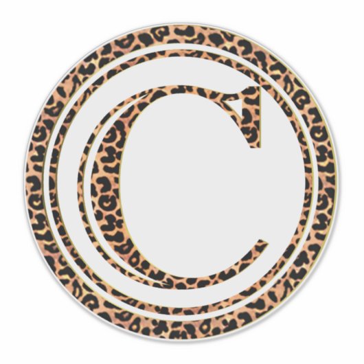 Sticker Leopard C (Devant)