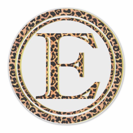 Sticker Leopard E (Devant)