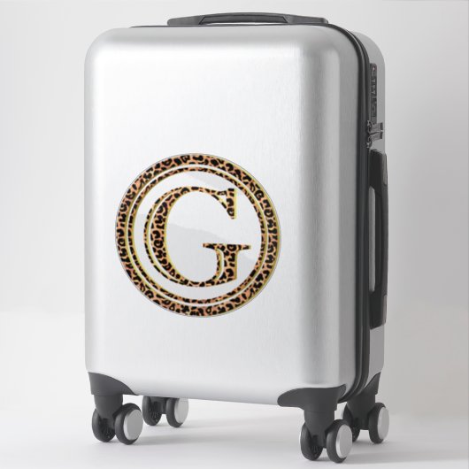 Sticker Leopard G (Sur valise)