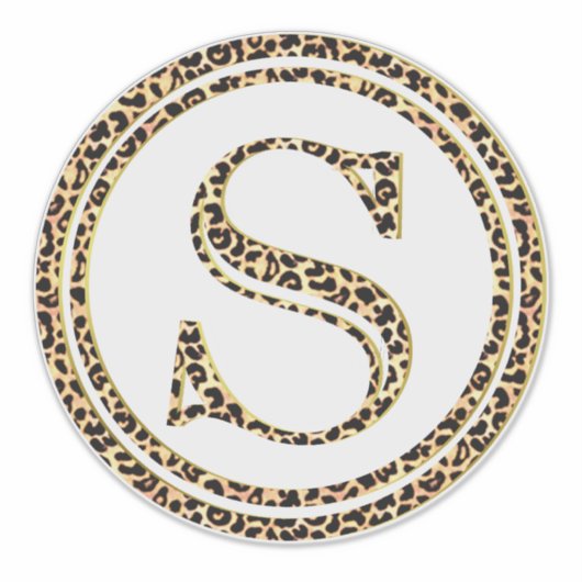 Sticker Leopard S (Devant)
