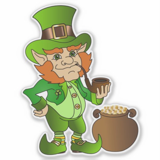 Sticker Leprechaun 2 (Devant)