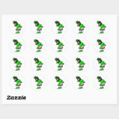 Sticker Leprechaun Mooning (Feuille)