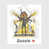 Sticker L'équipe du suicide | Graphique d'action Bloodspor (Feuille)