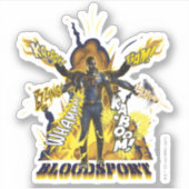 Sticker L'équipe du suicide | Graphique d'action Bloodspor (Devant)