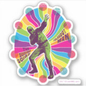 Sticker L'équipe du suicide | Polka-Dot Homme Psychédéliqu (Devant)