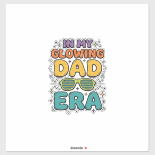 Sticker L'ère des lunettes de soleil rétro pour papa brill