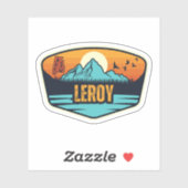 Sticker Leroy, Alabama (Feuille)