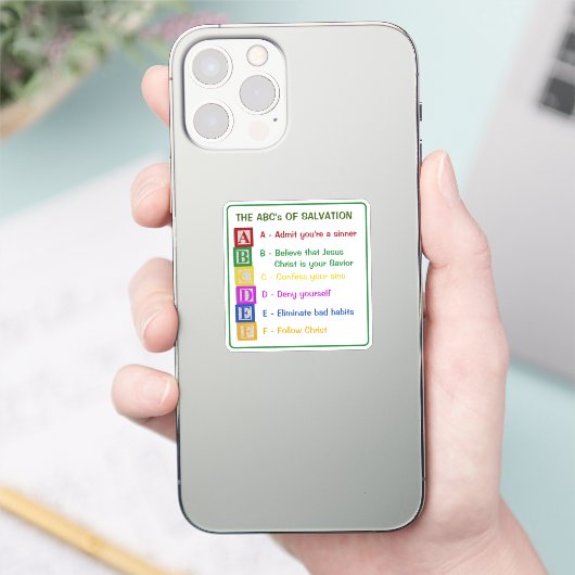 Sticker Les ABC du salut (Téléphone)