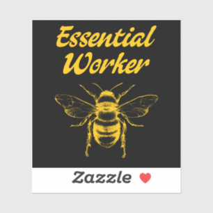 Sticker Les abeilles sont des apiculteurs essentiels Envir