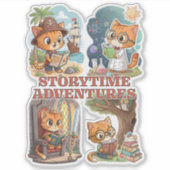 Sticker Les Adventures de Storytime (Devant)