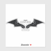 Sticker Les ailes de chaume mécanique Batman (Feuille)