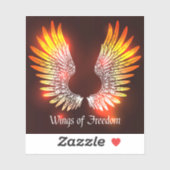 Sticker Les ailes de la liberté (Feuille)