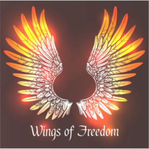 Sticker Les ailes de la liberté