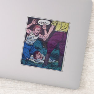 Sticker les années 70 Horror BD vintage pour les amateurs 