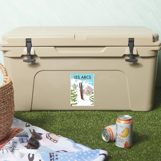 Sticker Les Arcs France (Glacière)