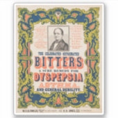 Sticker Les Bitters oxygénés célèbres (Devant)