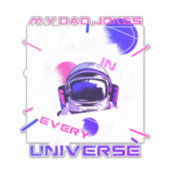 Sticker Les blagues de mon père - Dans chaque univers (Devant)