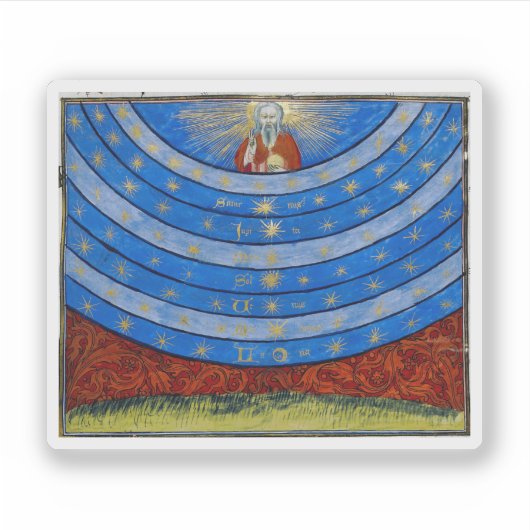 Sticker Les champs célestes (Devant)