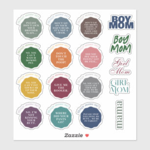 Sticker Les choses que maman dit
