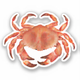 Sticker Les crabes Côtes Balnéaires Nautifcal