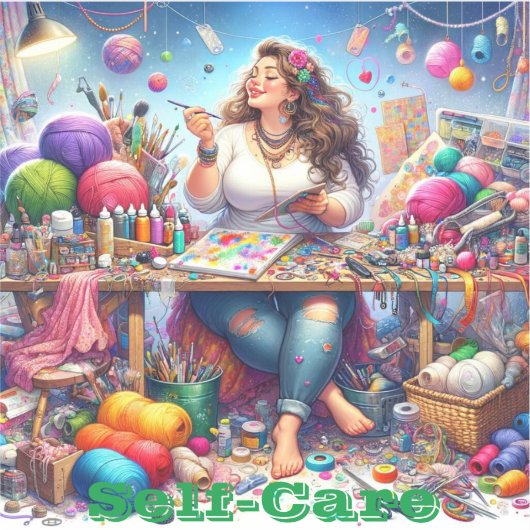 Sticker Les décalcomanies d'autosoins sont un outil de gra (Devant)