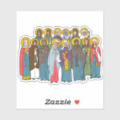 Sticker Les divinités aimées par Dieu (Feuille)