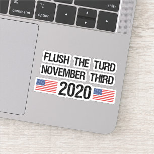 Sticker Les élections anti-Trump de 2020 marrantes