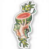 Sticker Les éléments palestiniens traditionnels en palesti (Recto)