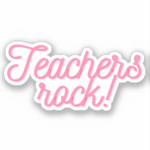 Sticker Les enseignants roulent!