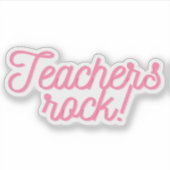 Sticker Les enseignants roulent! (Devant)