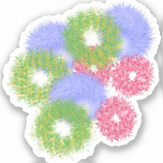 Sticker Les érables (Recto)