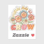 Sticker Les erreurs nous aident à grandir (Feuille)