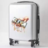 Sticker les femmes ont des billets de 100 dollars qui gout (Sur valise)