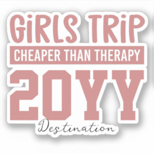 Sticker Les Filles Sur Mesure Voyage Moins Cher Que Les Va