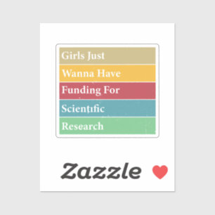 Sticker Les Filles Voulaient Juste Avoir Un Financement Po