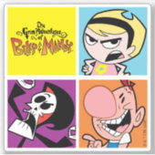 Sticker Les Grandes Aventures de Billy & Mandy Character A (Devant)