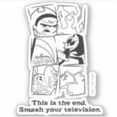 Sticker Les Grandes Aventures de Billy & Mandy - La Fin (Devant)