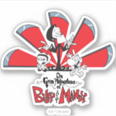 Sticker Les Grandes Aventures de Billy & Mandy Scythes Art (Devant)