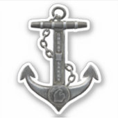 Sticker Les Grands Lacs, conception d'ancrages nautiques (Devant)