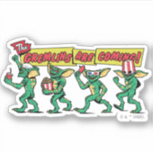 Sticker Les Gremlins™ arrivent (Devant)