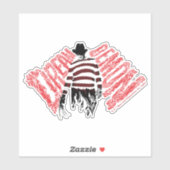 Sticker Les Griffes de la nuit | Dream Demon Freddy (Feuille)