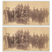 Sticker Les guerriers du buffle : la cavalerie noire améri (Devant)