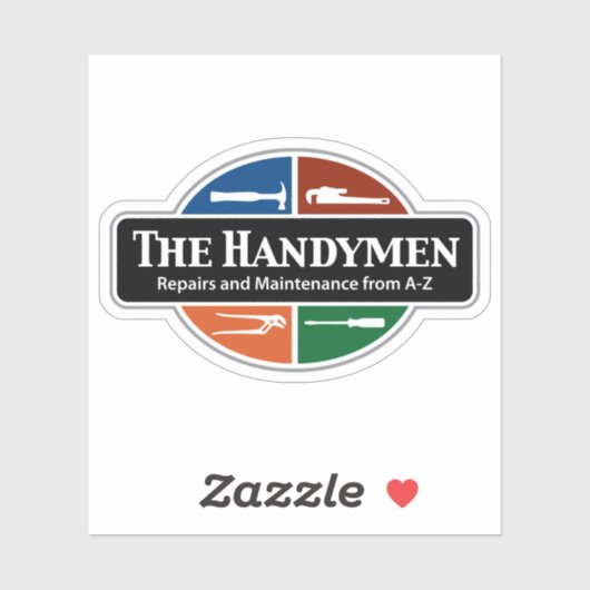 Sticker Les Handymen (Feuille)