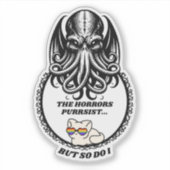Sticker Les horreurs PURRsist (Devant)