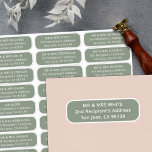 Sticker Les hôtes mariages simples s'adressent à 27 destin<br><div class="desc">Ces étiquettes de adresse d'hôtes mariages faciles à customiser sont parfaits pour votre papeterie mariage minimaliste moderne. Ces autocollants peuvent être utilisés pour des notes de remerciement, enregistrer les dates, invitations, et plus encore. Un nom et une adresse différents peuvent être imprimés sur chacun des 27 étiquettes sur un arrière...</div>
