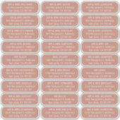 Sticker Les hôtes mariages simples s'adressent à 27 destin (Devant)